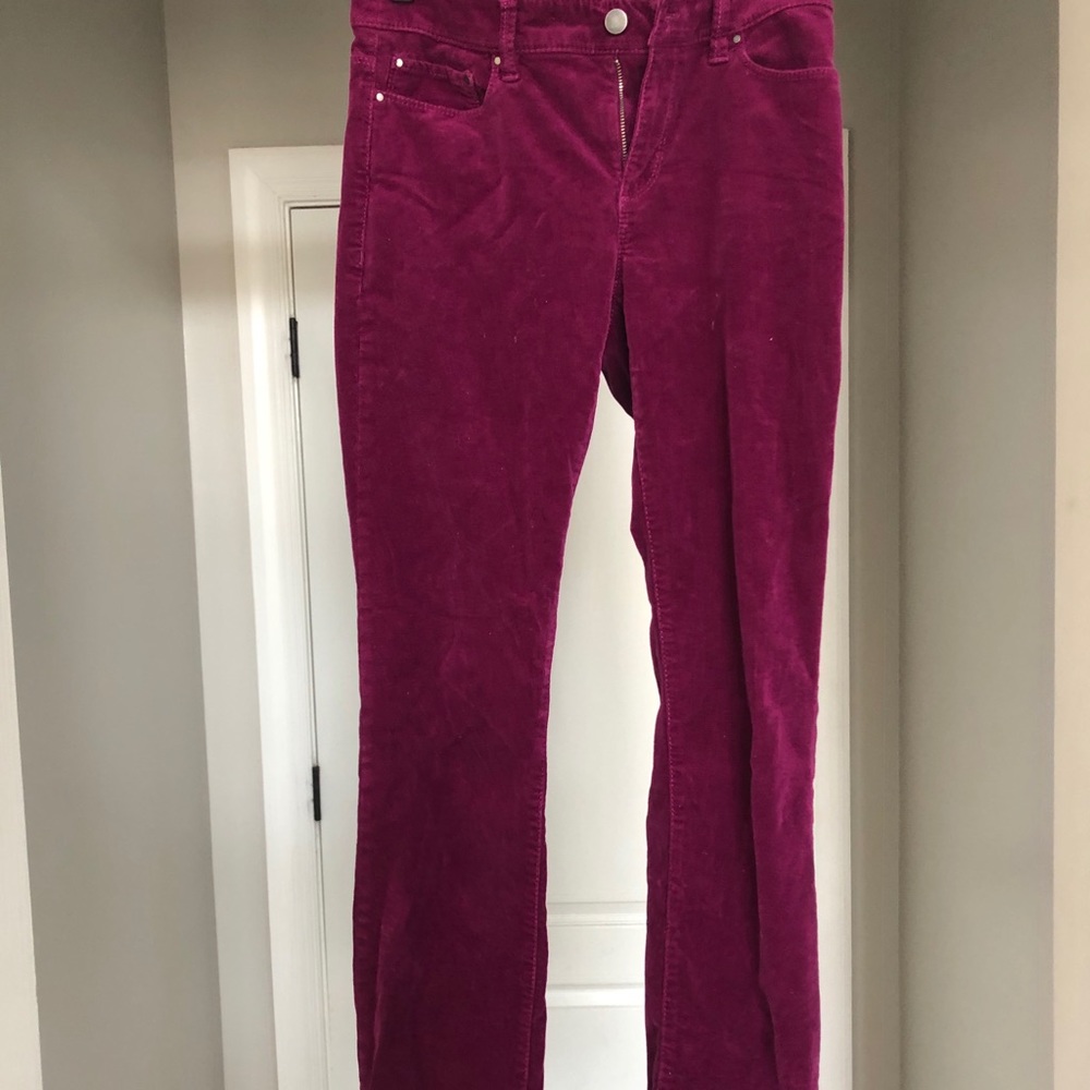 ann taylor corduroy pants